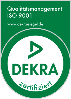 DEKRA zertifiziert – Qualitämsmanagement ISO 9001